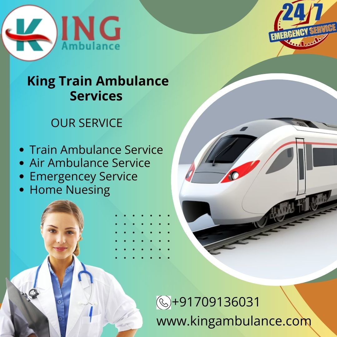 Book a King Train Ambulance for Long-Distance Medical Transfer in Nagpur