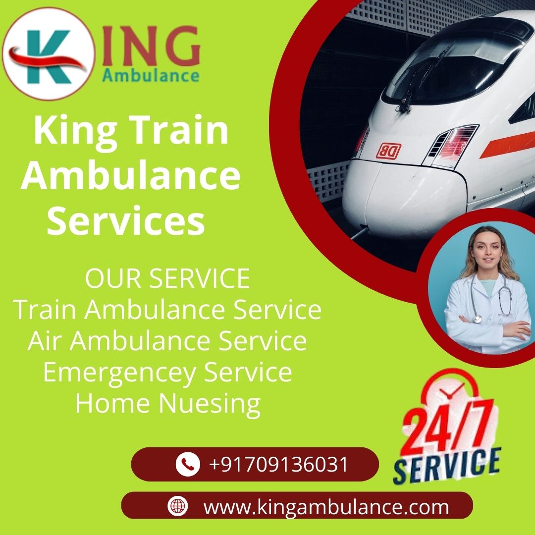 Use King Train Ambulance for Convenient Medical Transfer between Cities in Lucknow