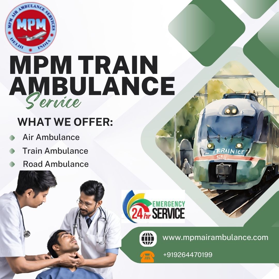 The use of MPM train ambulances has increased among Kolkata residents