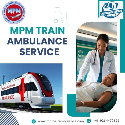 In Patna, MPM offers NICU and ICU services through its Train Ambulance