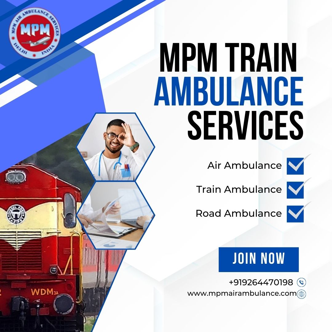 In Kolkata, MPM Train Ambulance Services is a patient’s lifeline