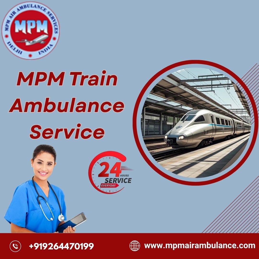 MPM Train Ambulance provided vital assistance during the transfer to Allahabad