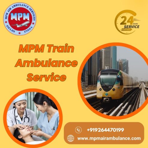 MPM Offers Full Help and Direction in Transit in Siliguri in a Train Ambulance