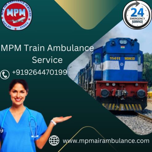 MPM Train Ambulance Service in Varanasi Bringing a Ray of Hope amid Healthcare Vulnerabilities