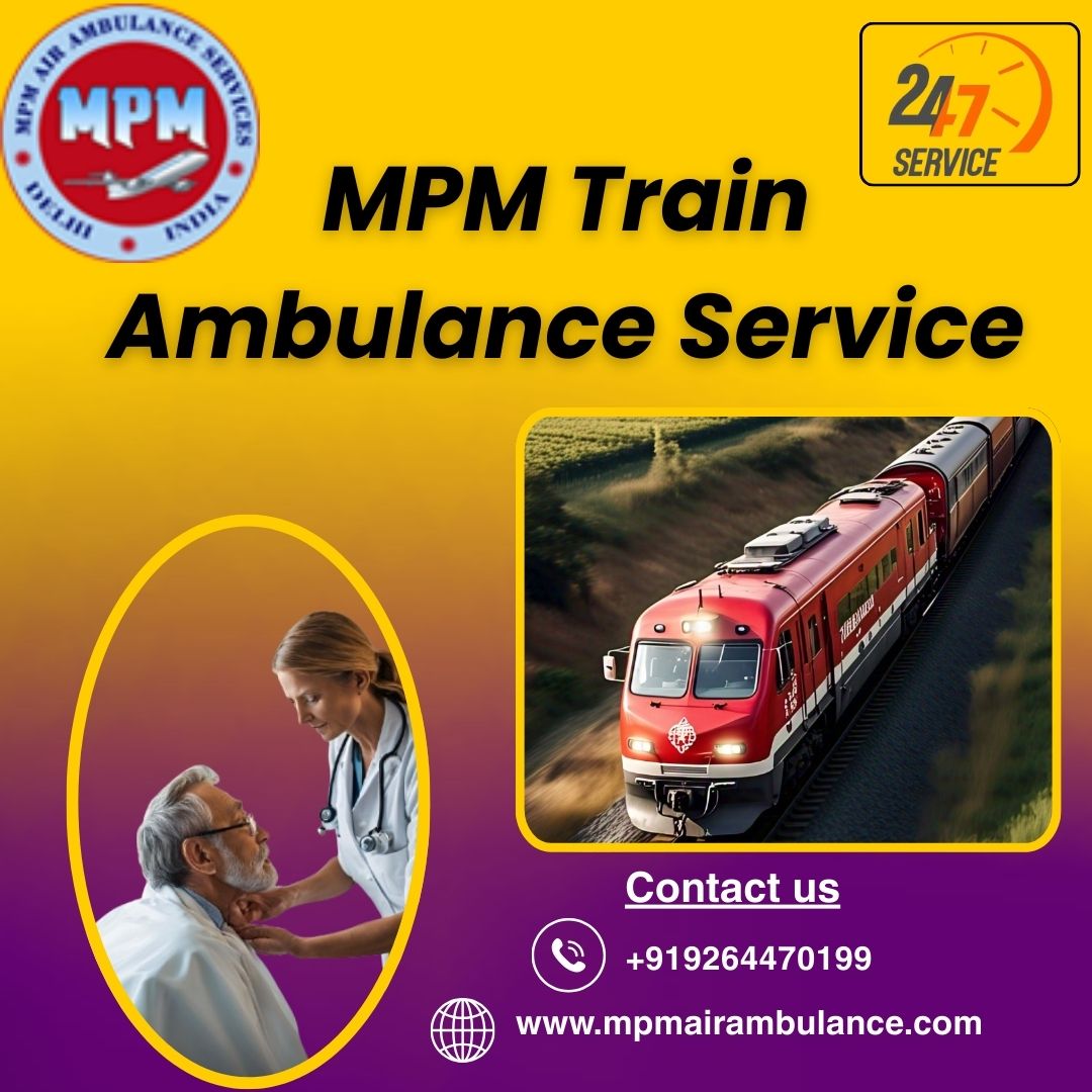 MPM Train Ambulance Adheres to the Hospital’s Protocols in Siliguri for Moving