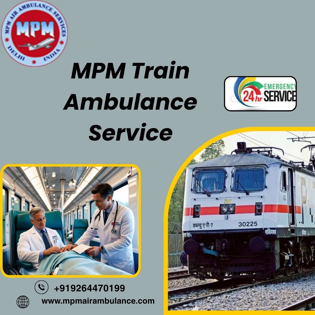 MPM Train Ambulance Service in Allahabad helped patients in emergencies