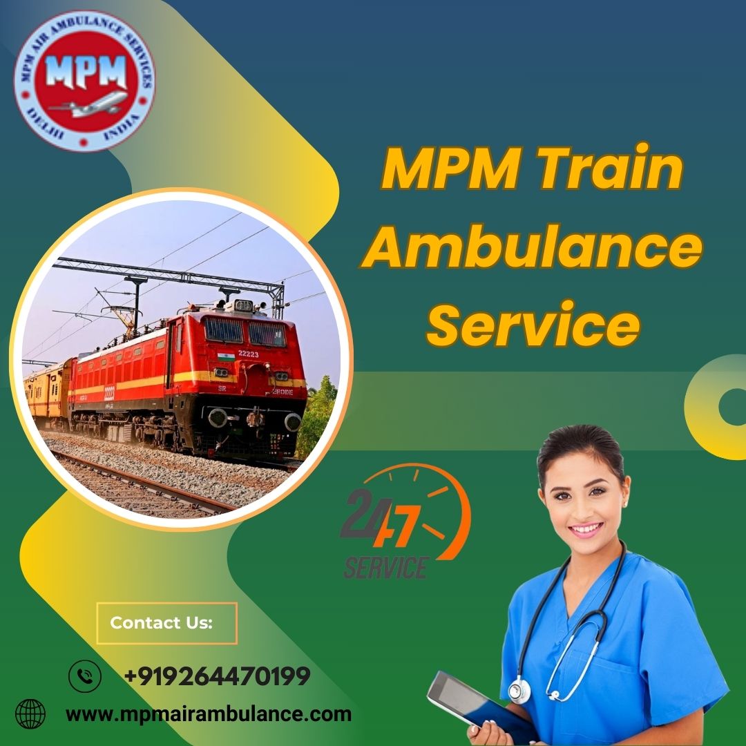 MPM ensured that every patient in Raipur gets help through a train ambulance