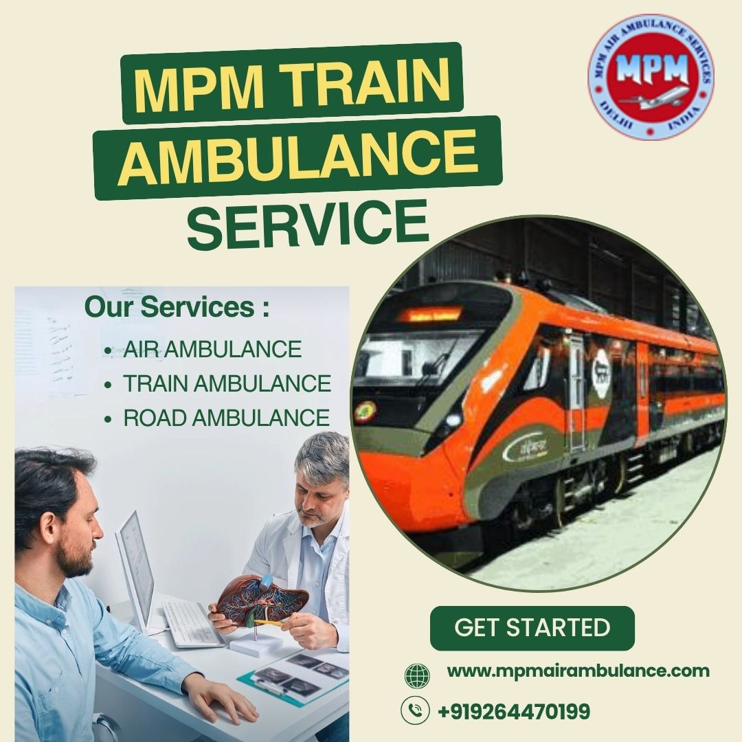 In Kolkata, MPM Train Ambulance offers rapid and safe transfer of patients between cities