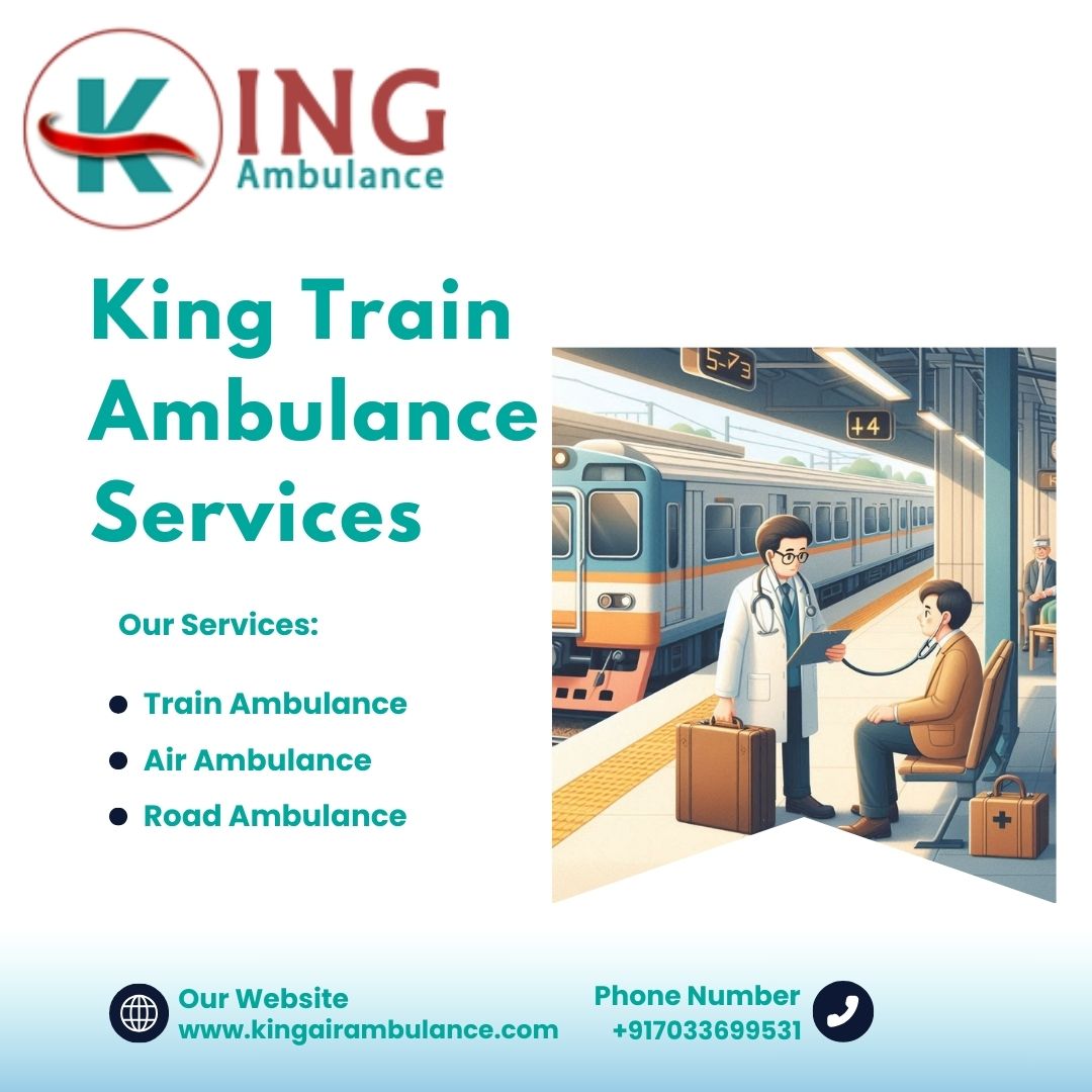 King Provides a Hospital-Level Attention in a Train Ambulance in Mumbai