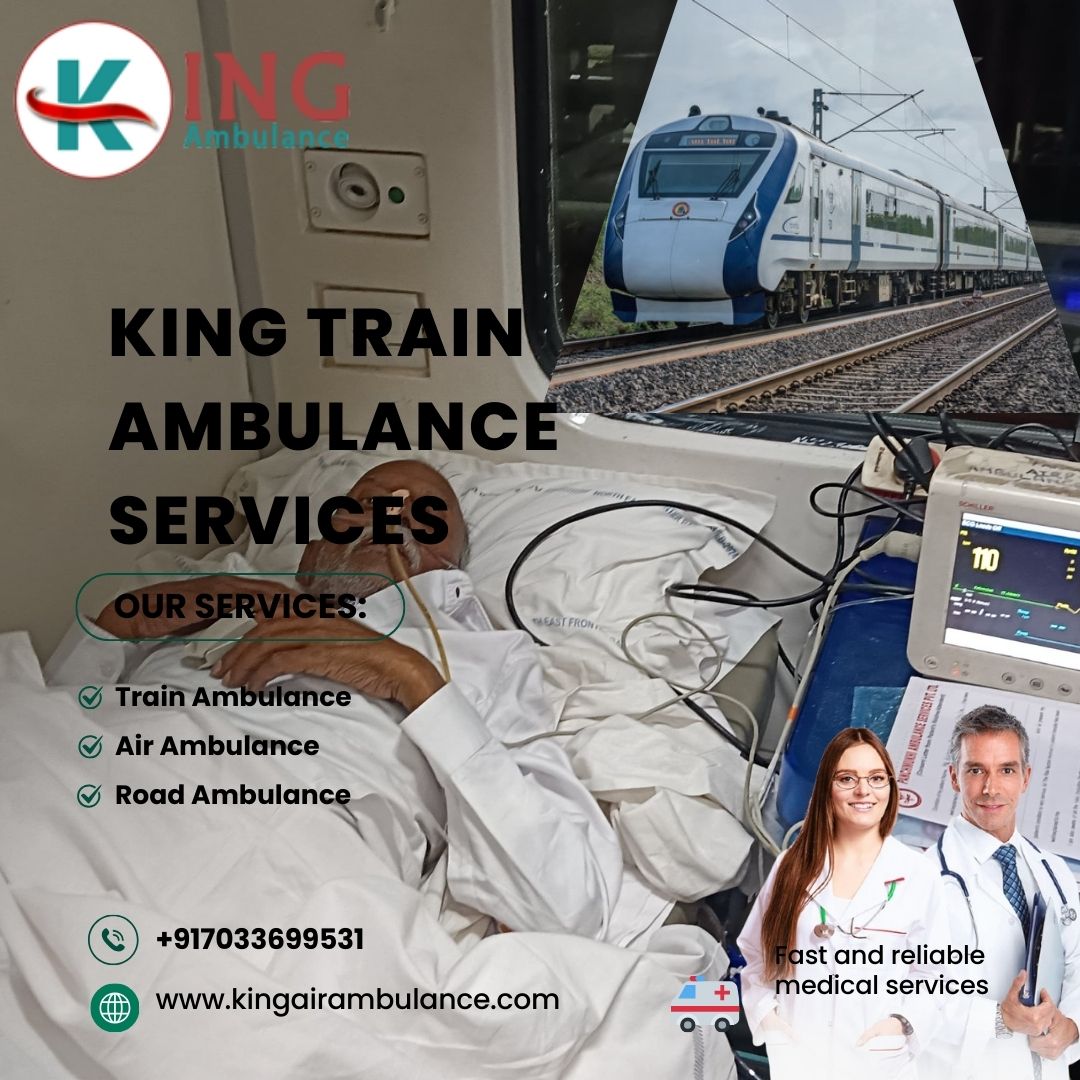 King Has Gained a Great Respect and Credibility in Kolkata for its Train Ambulance
