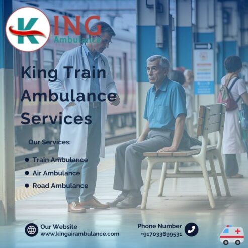 You can get the Necessary Care from King Train Ambulance in Guwahati