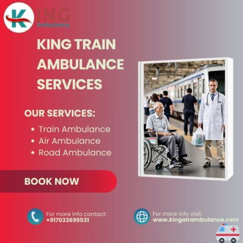 King Train Ambulance in Patna Oversees Every Transfer Activity