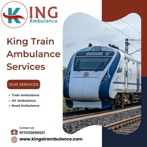 The Most Excellent Patient Transportation in Patna Is Provided By King Train Ambulance