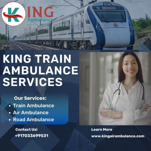 Choose King Train Ambulance in Mumbai for Quick and Safe Patient Transportation