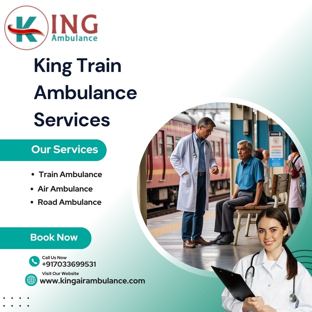 King Offers Urgent Care Without the Panic of Delay in Mumbai in a Train Ambulance
