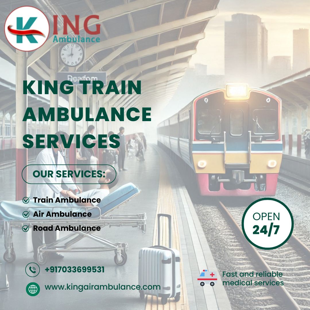 Dependable Patient Transportation Offered by King Train Ambulance in Kolkata
