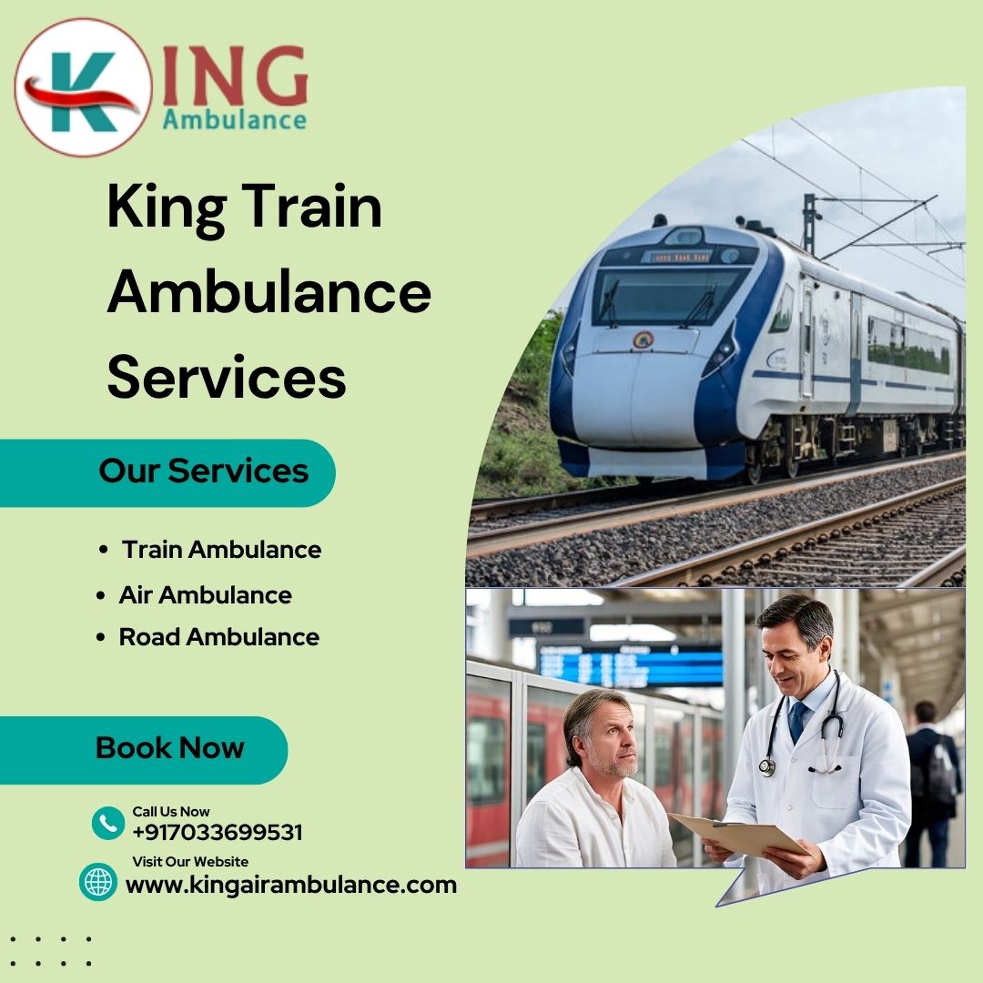 King Guarantees Unending Medical Support in Ranchi on a Train Ambulance