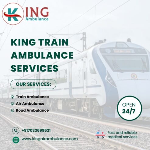 King Ensure there’s No Delay in Care inside Train Ambulance during Transit in Guwahati