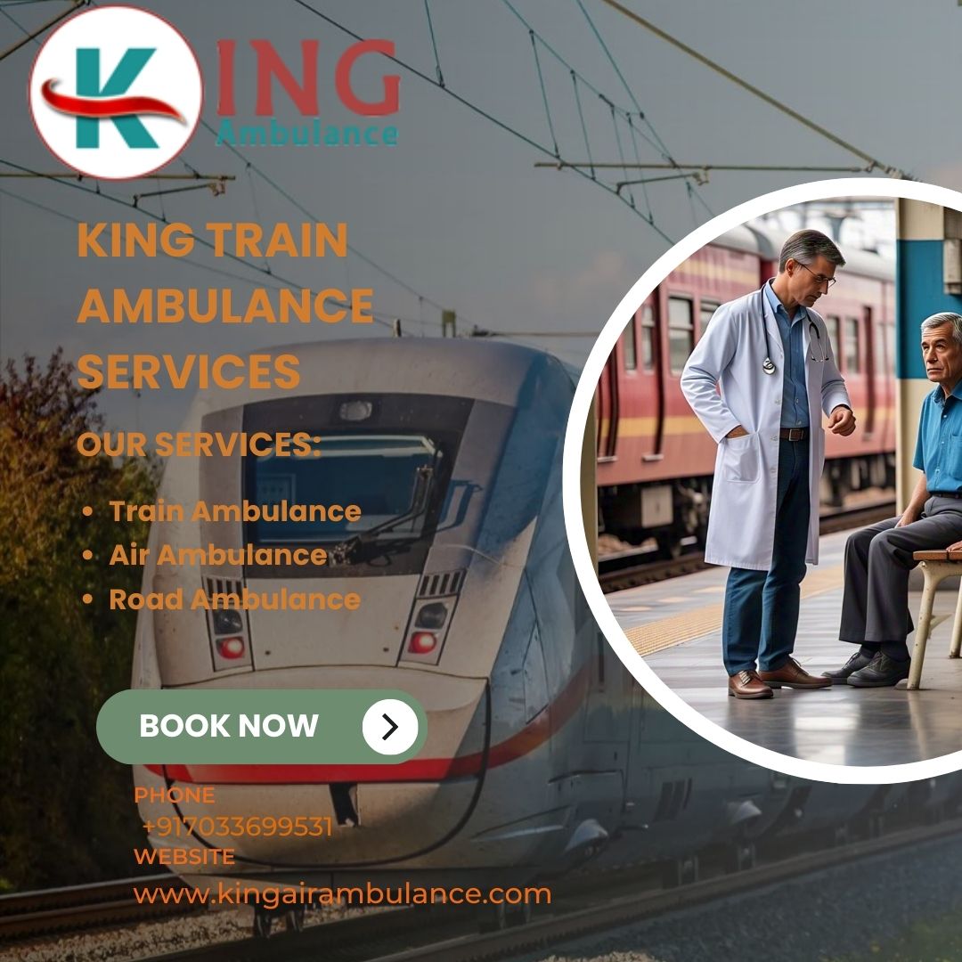 King Offers Skilled Associates for En Route Aid in Kolkata in its Train Ambulance