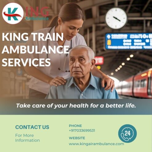 Select a Top-Notch King Train Ambulance in Bangalore for Transporting Patients