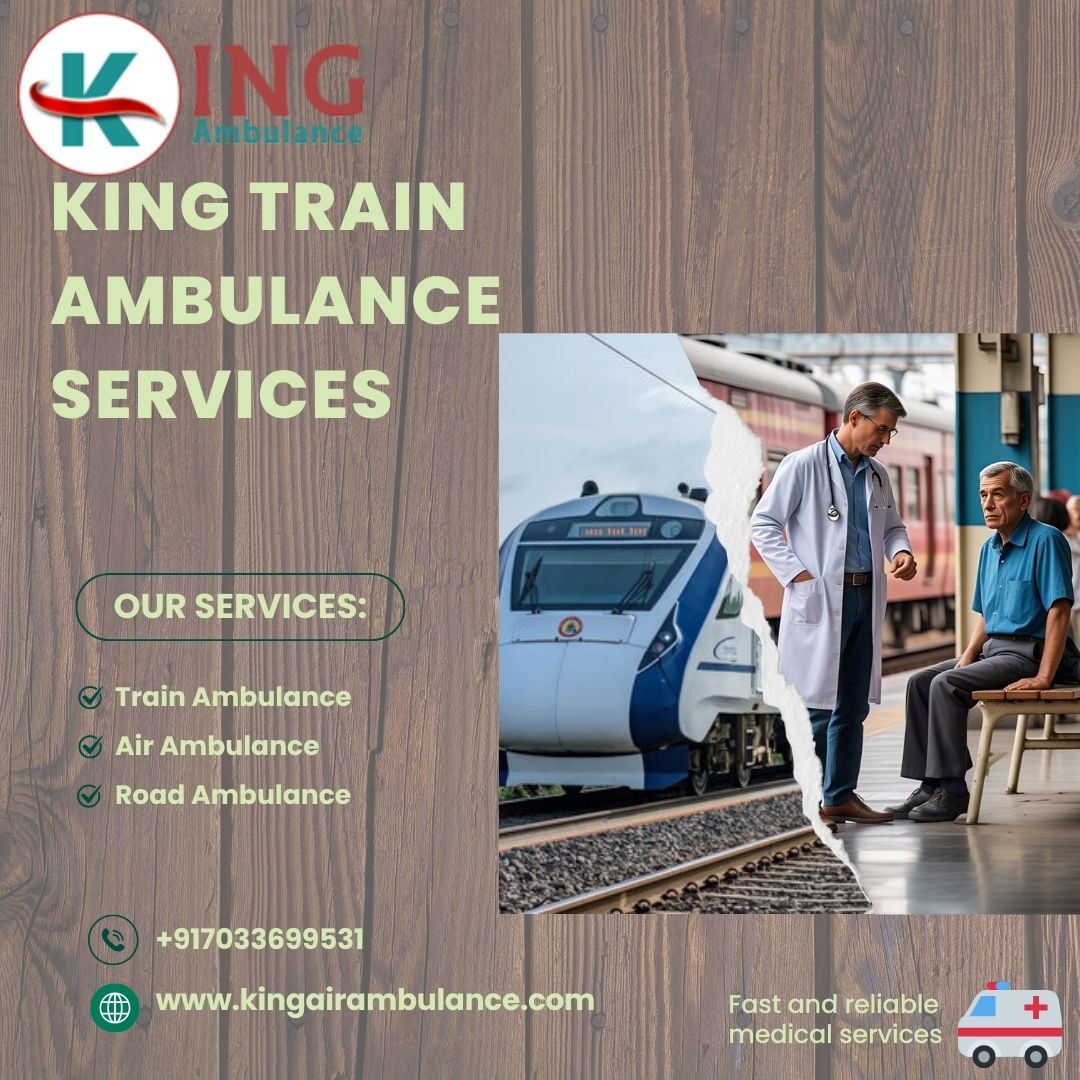 King Train Ambulance Is Ready To Assist With Patient Transport in Patna