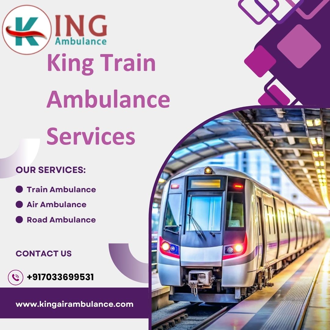 Take advantage of the ICU offered by King Train Ambulance Service in Bangalore