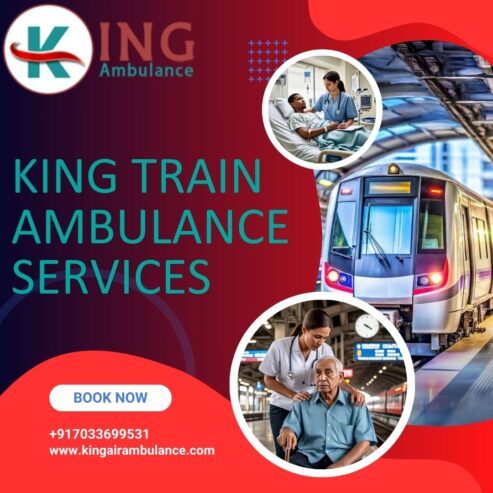 King Train Ambulance in Patna Offers Stress-Free Transportation Solutions