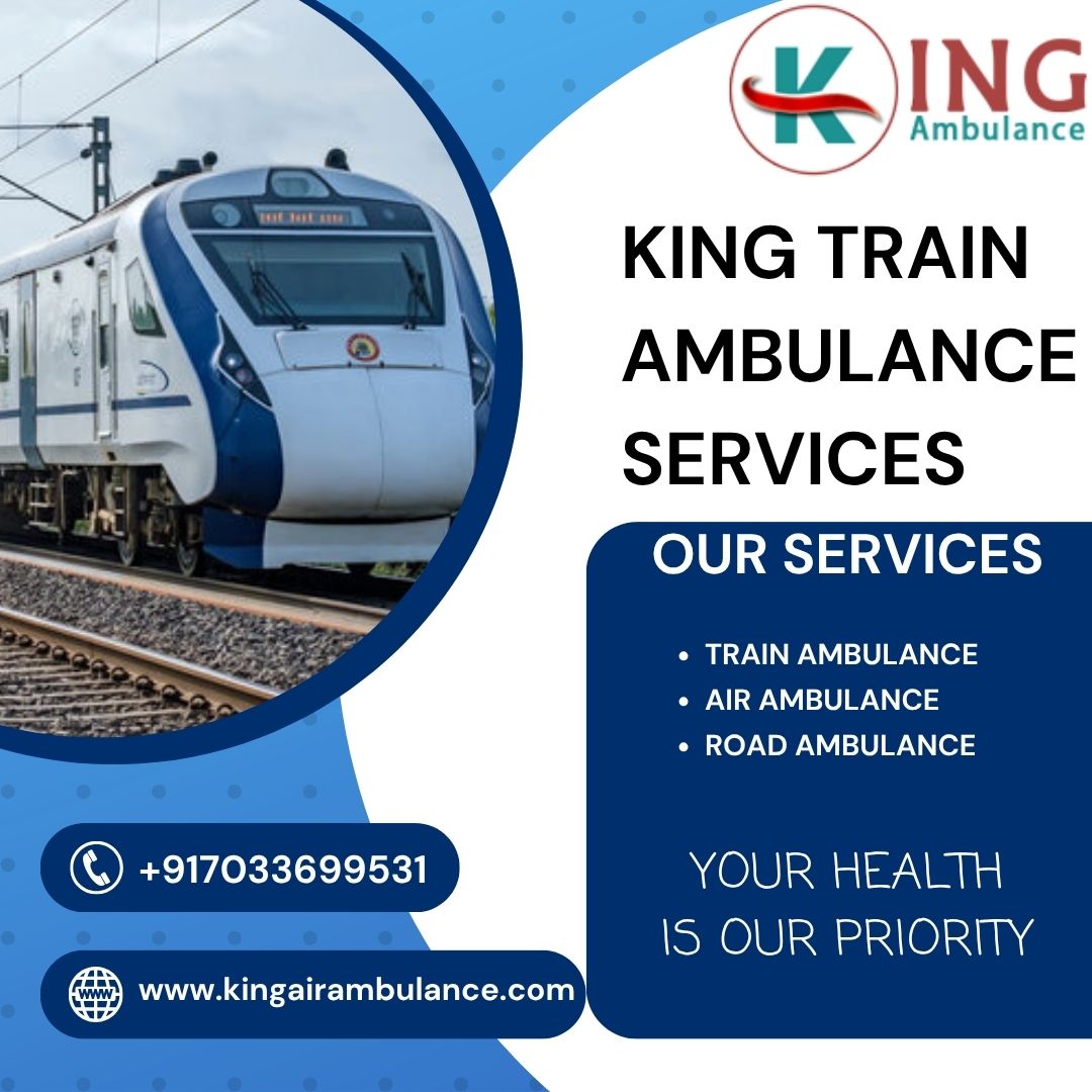 King Train Ambulance in Kolkata Offers Quick Medical Transport