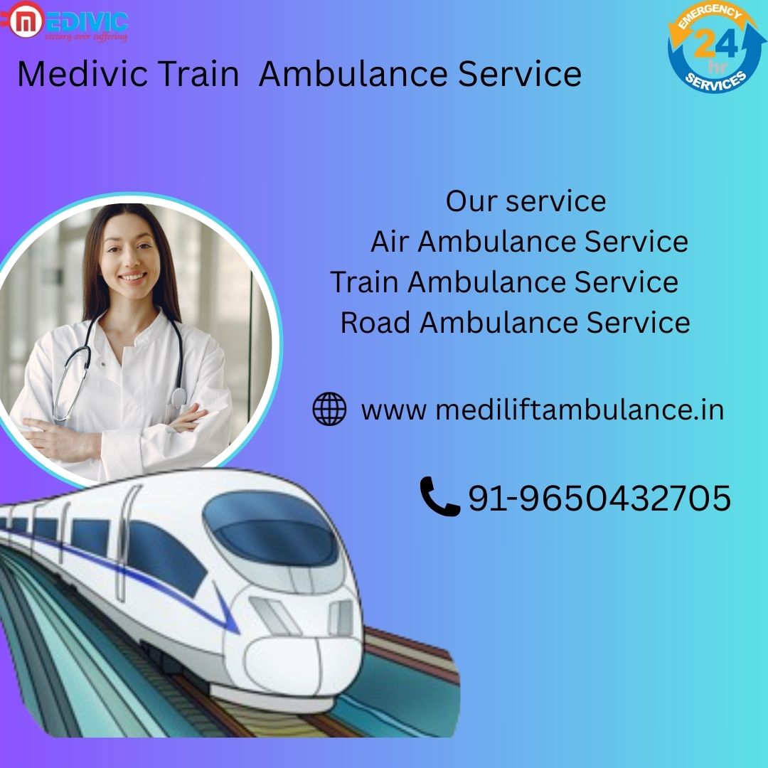 Affordable Medical Transportation with Medivic Train Ambulance in Varanasi