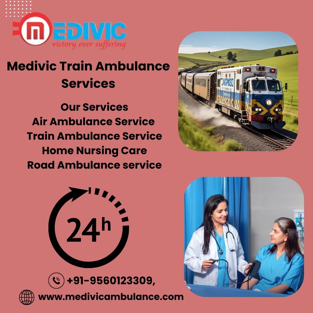 Medivic Transfers Without Hampering the Conditions in Nagpur in its Train Ambulance
