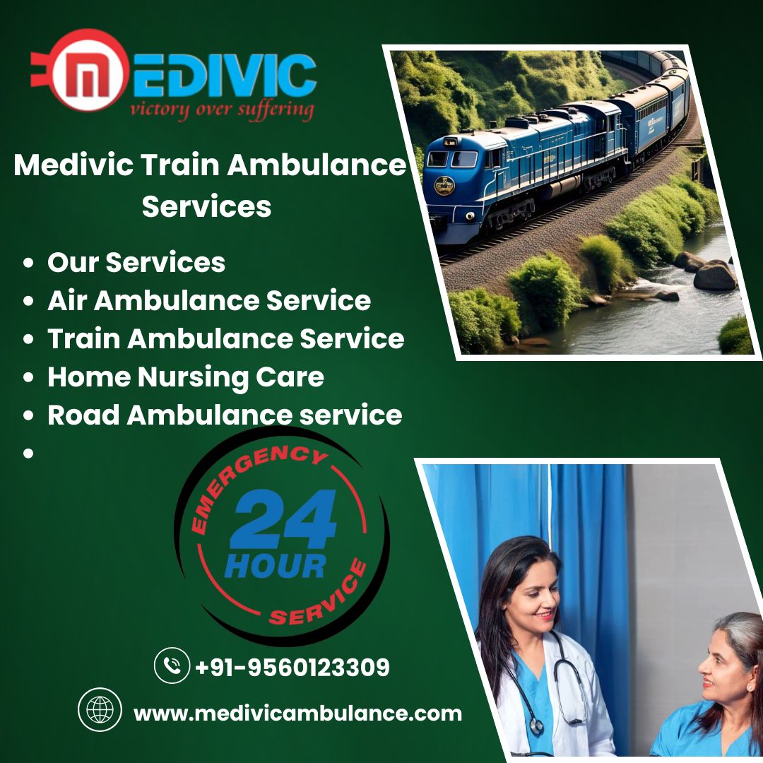 Medivic Ensures Precise Handling of High-Risk Transit in Pune in a Train Ambulance