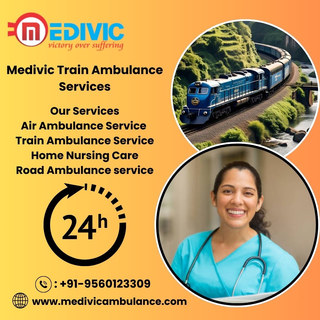 Medivic Train Ambulance provided a hassle-free transfer to patients in Bhopal