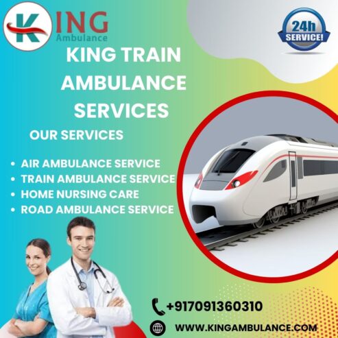 Book King provides highly safe and well-trained transfer in Allahabad with its train ambulance
