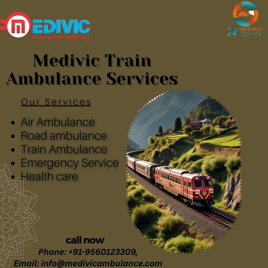Contact Medivic Train Ambulance for Quick Patient Transfer in Kolkata