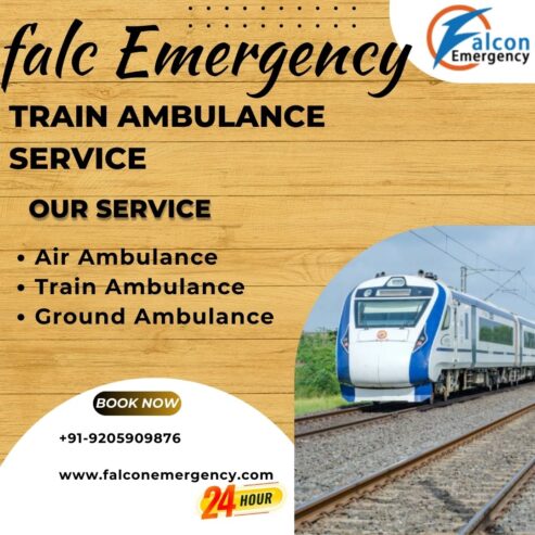 Book a FALC Emergency Train Ambulance for Safe and Comfortable Medical Transport in Dibrugarh
