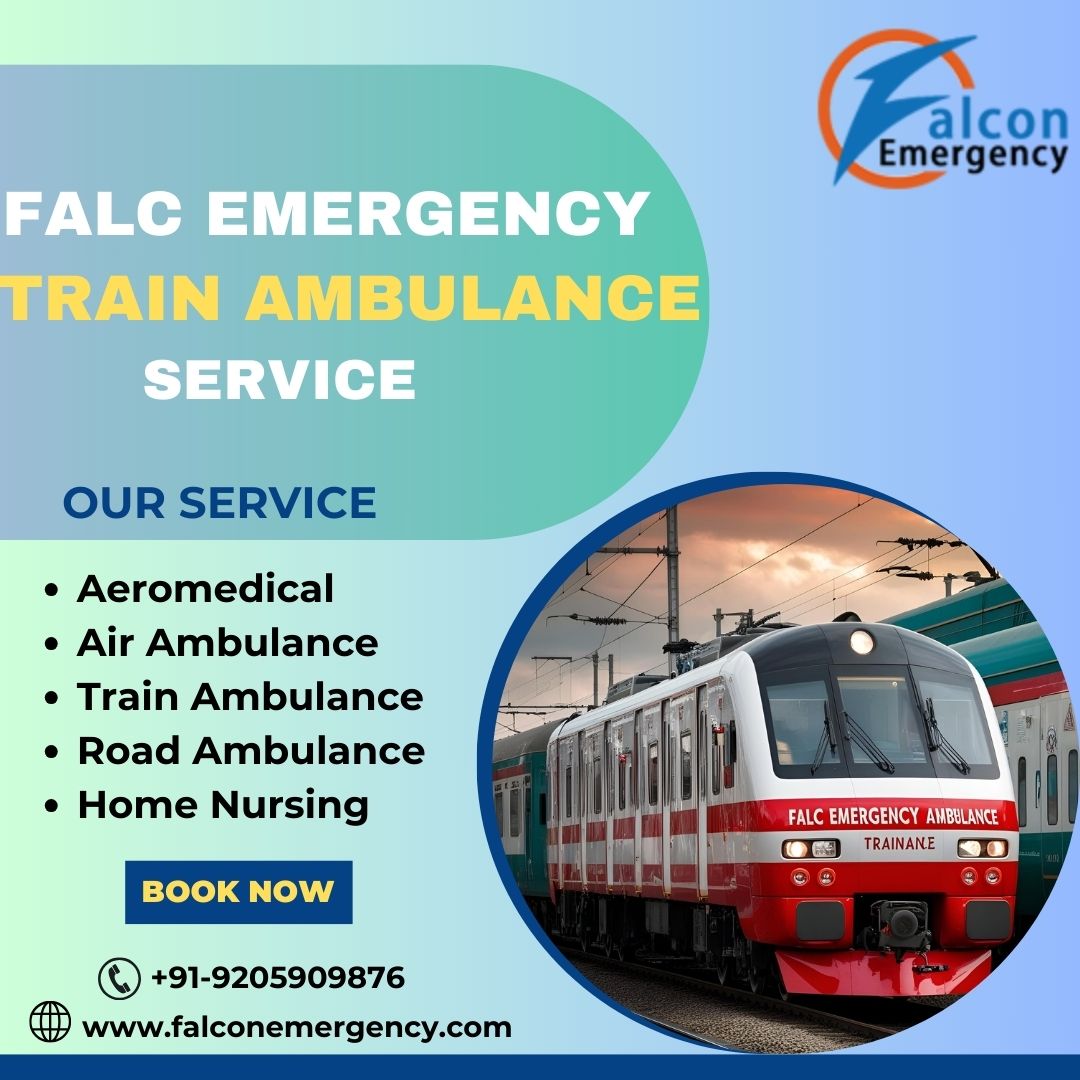Contact FALC Emergency Train Ambulance Services in Jaipur for Patient Shifting