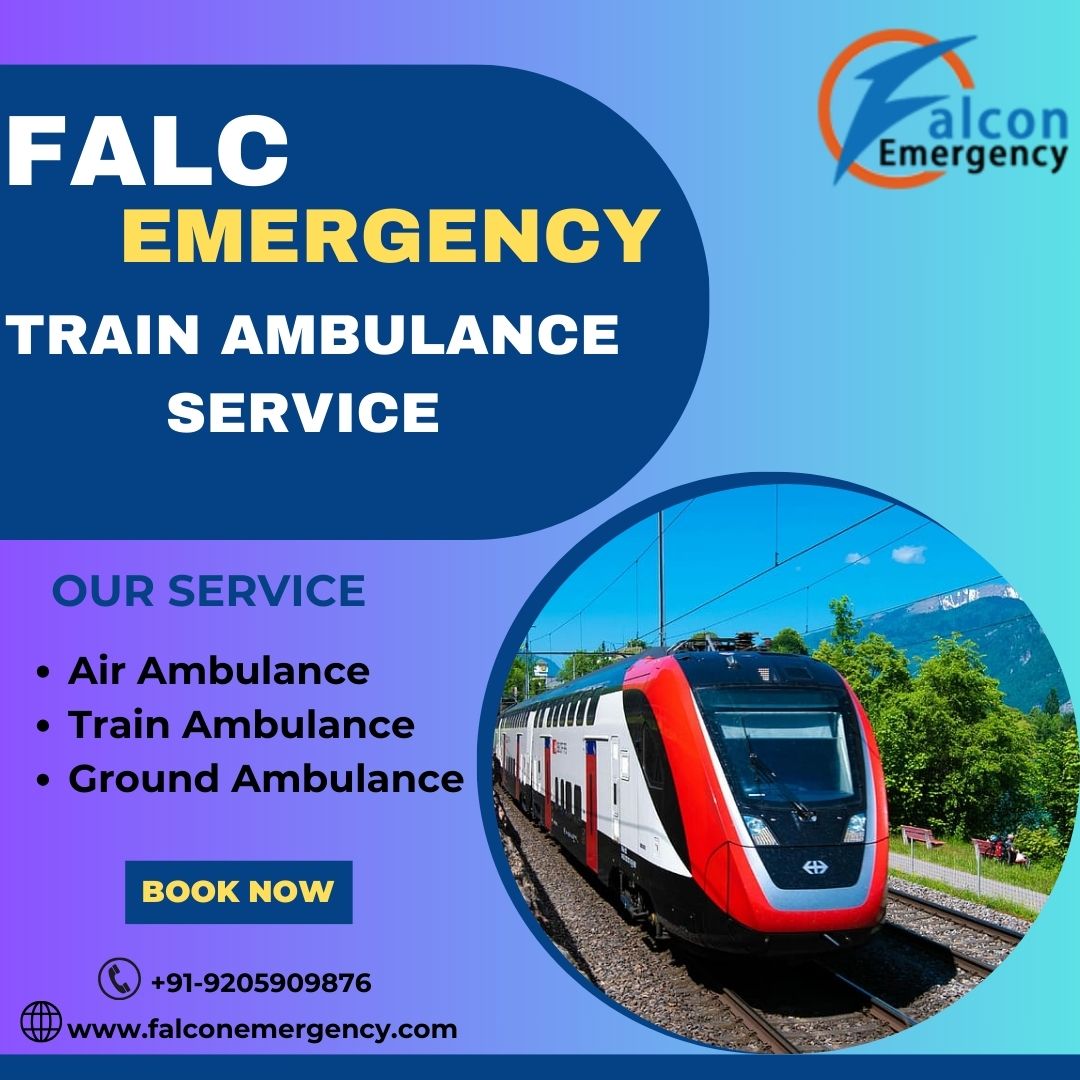 Falc Emergency Ensures No difficulties are laid out While Booking our Train Ambulance in Mumbai