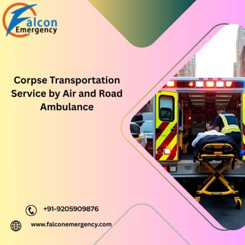 FALC Emergency Ensures the Trip isn’t Risky or Complicated in Guwahati in a Dead Body Ambulance