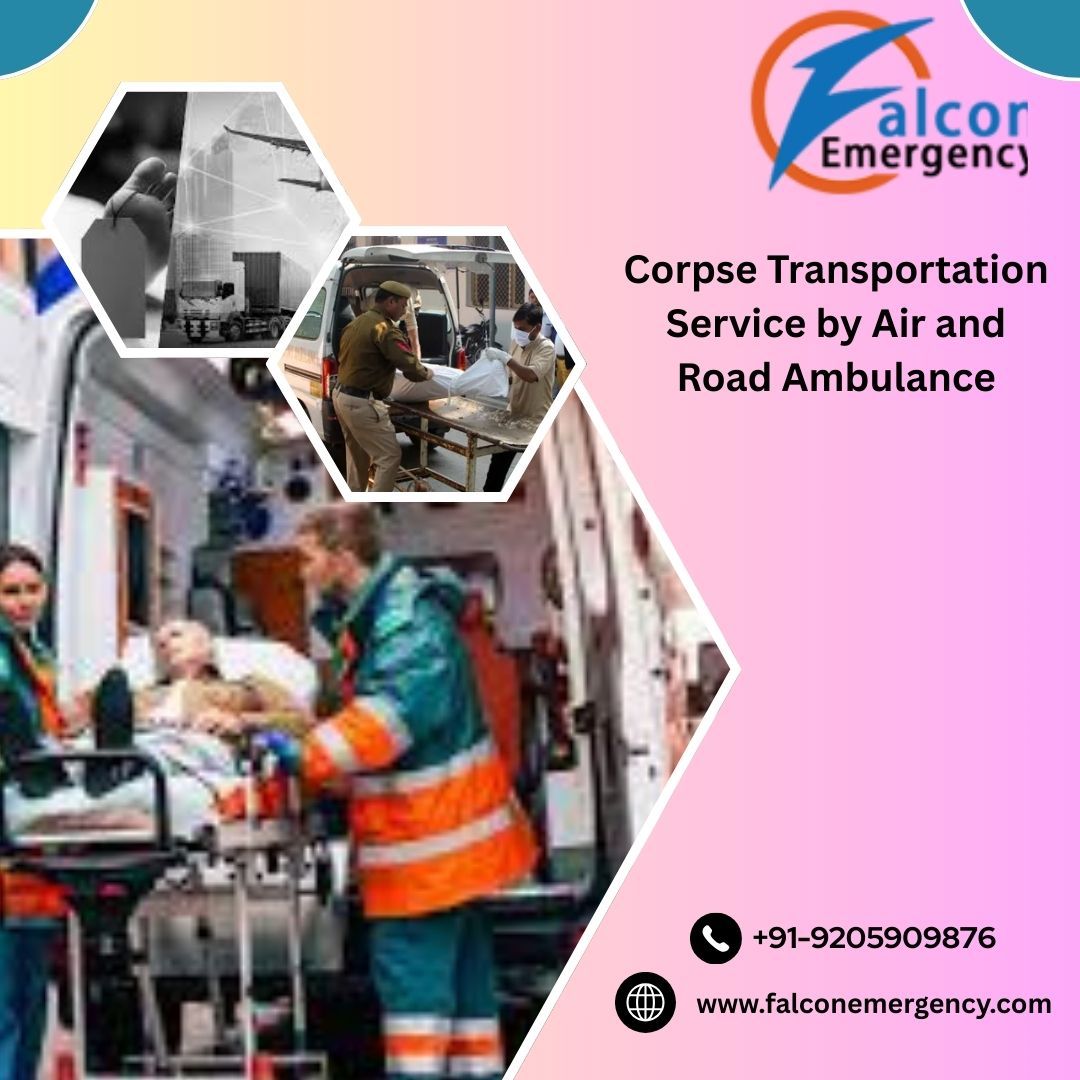 FALC Emergency Offers Respectful Behaviour at Every Step in Delhi in a Dead Body Ambulance