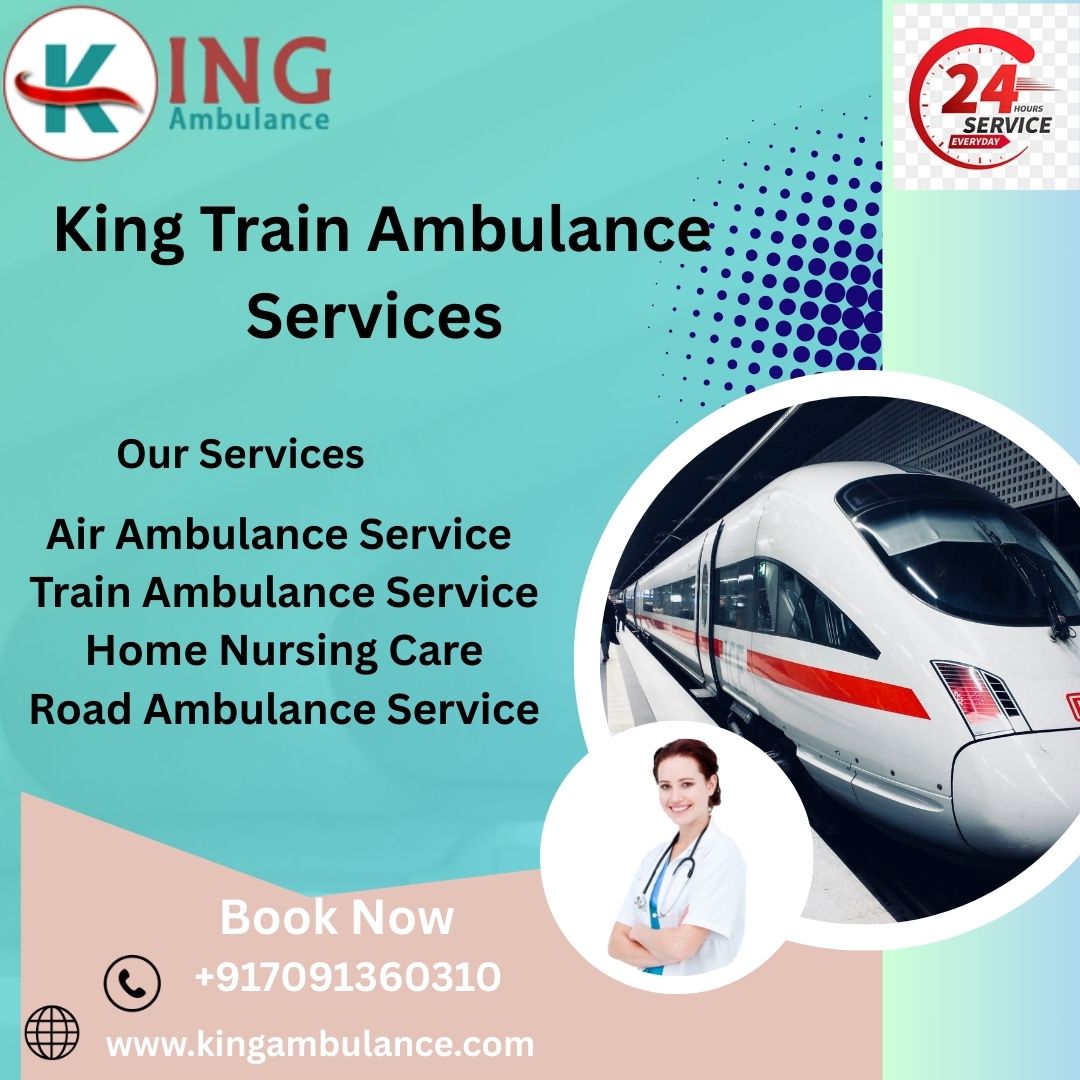 Avail Problem-Free Body Shifting in Lucknow with King Train Ambulance