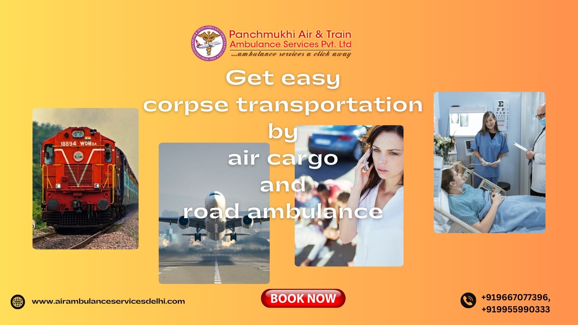Look Full ICU Support – Panchmukhi Air Ambulance in Gorakhpur