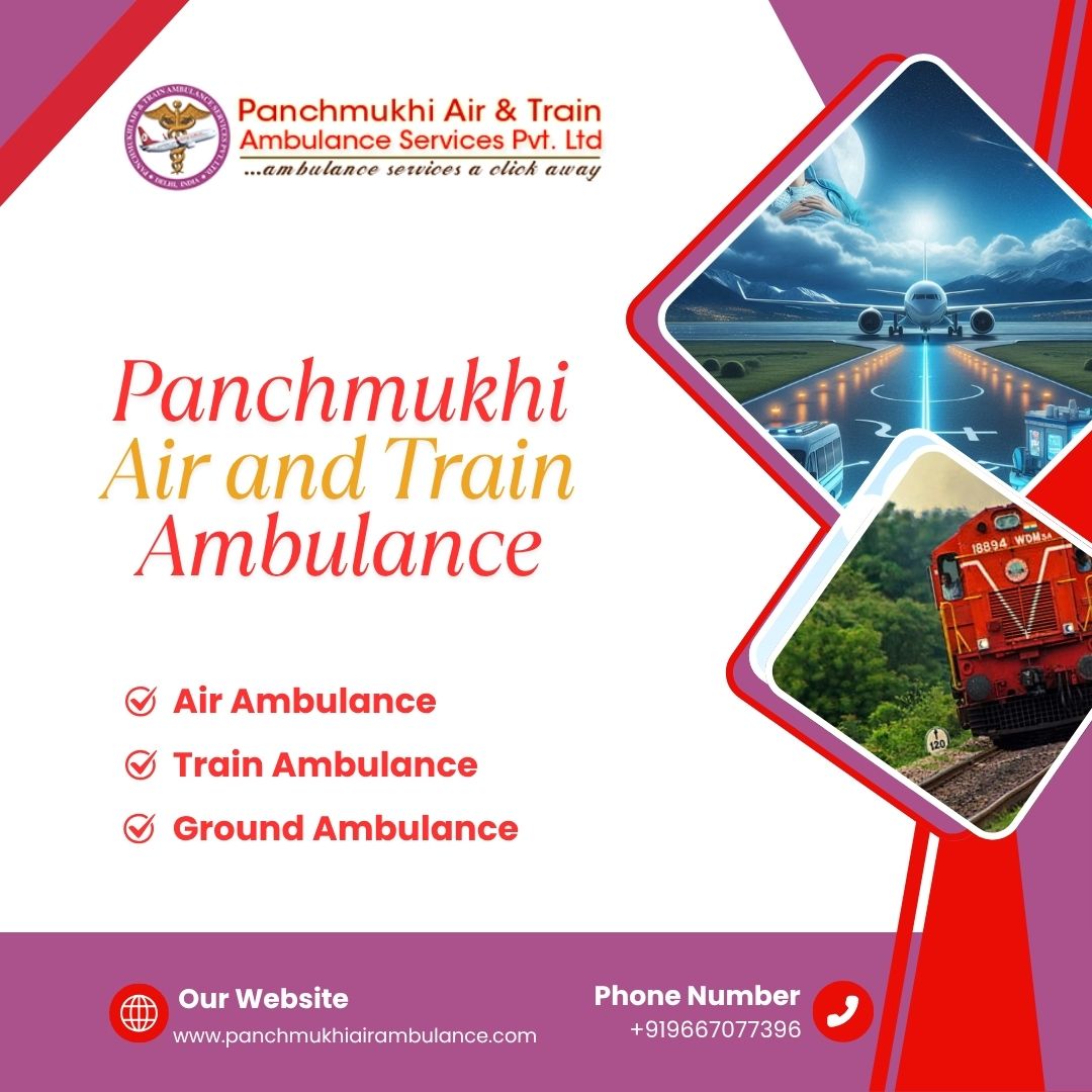 Panchmukhi Offers Med Shift under Specialist Crew in Patna in its Train Ambulance