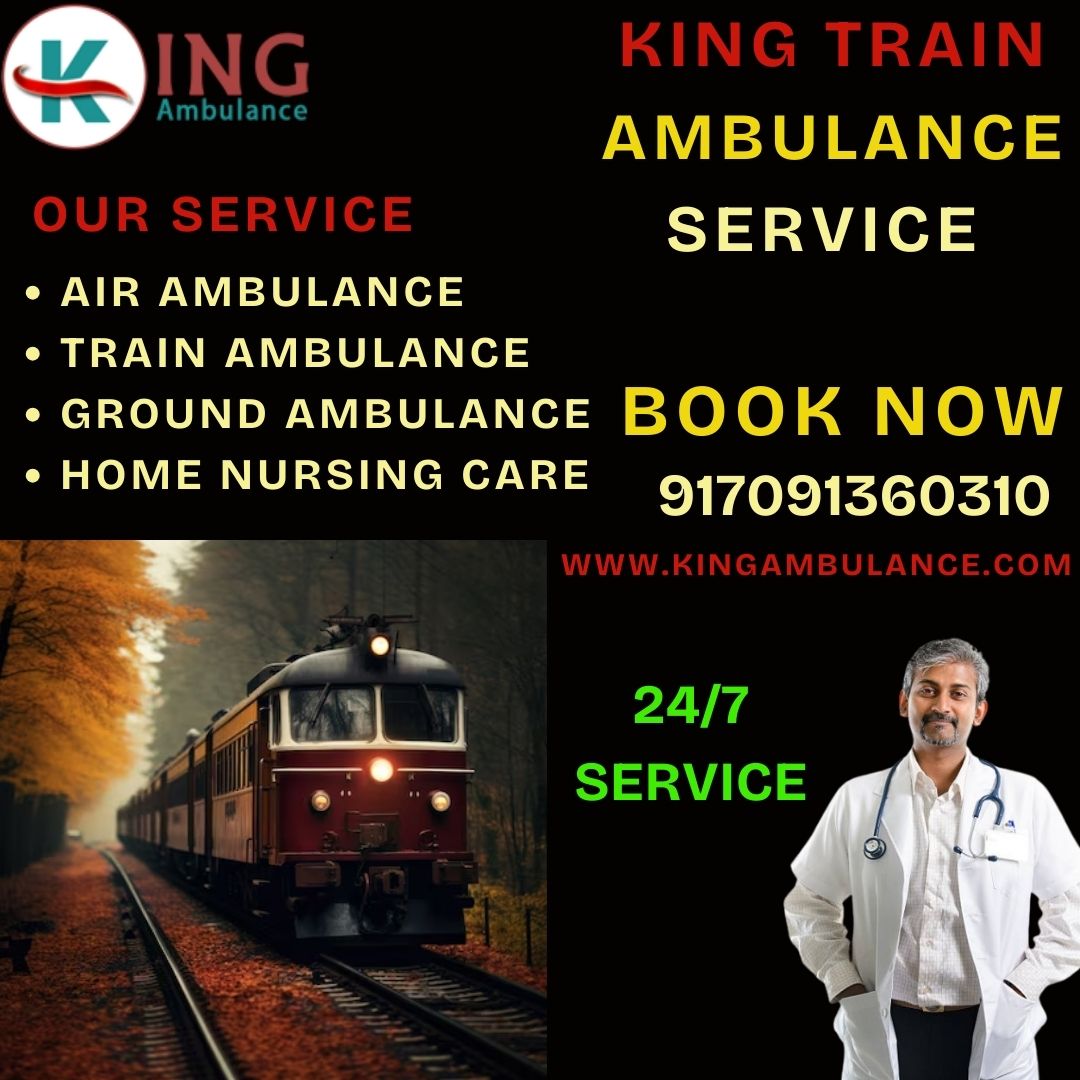 Best medical facility in Kolkata is being provided by King Train Ambulance