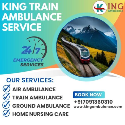The Evaluated Time Taken by King Train Ambulance for Relocation in Nagpur is Less