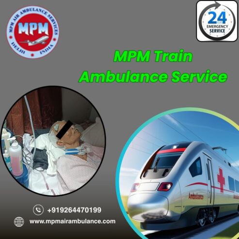 MPM Train Ambulance eases the patient transfer process in Raipur