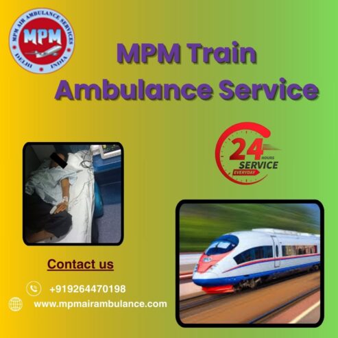 The personnel of MPM Train Ambulance in Guwahati is always there for you