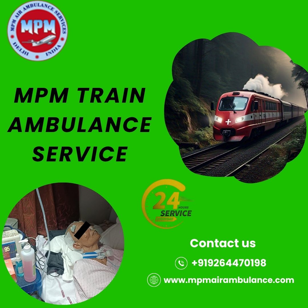 MPM provides solid support during transit in a train ambulance at Raipur