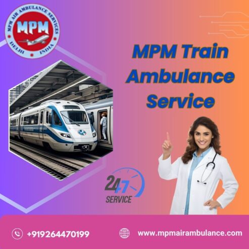 MPM, with its Train Ambulance, is helping the patients in Bhopal to reach a better place safely