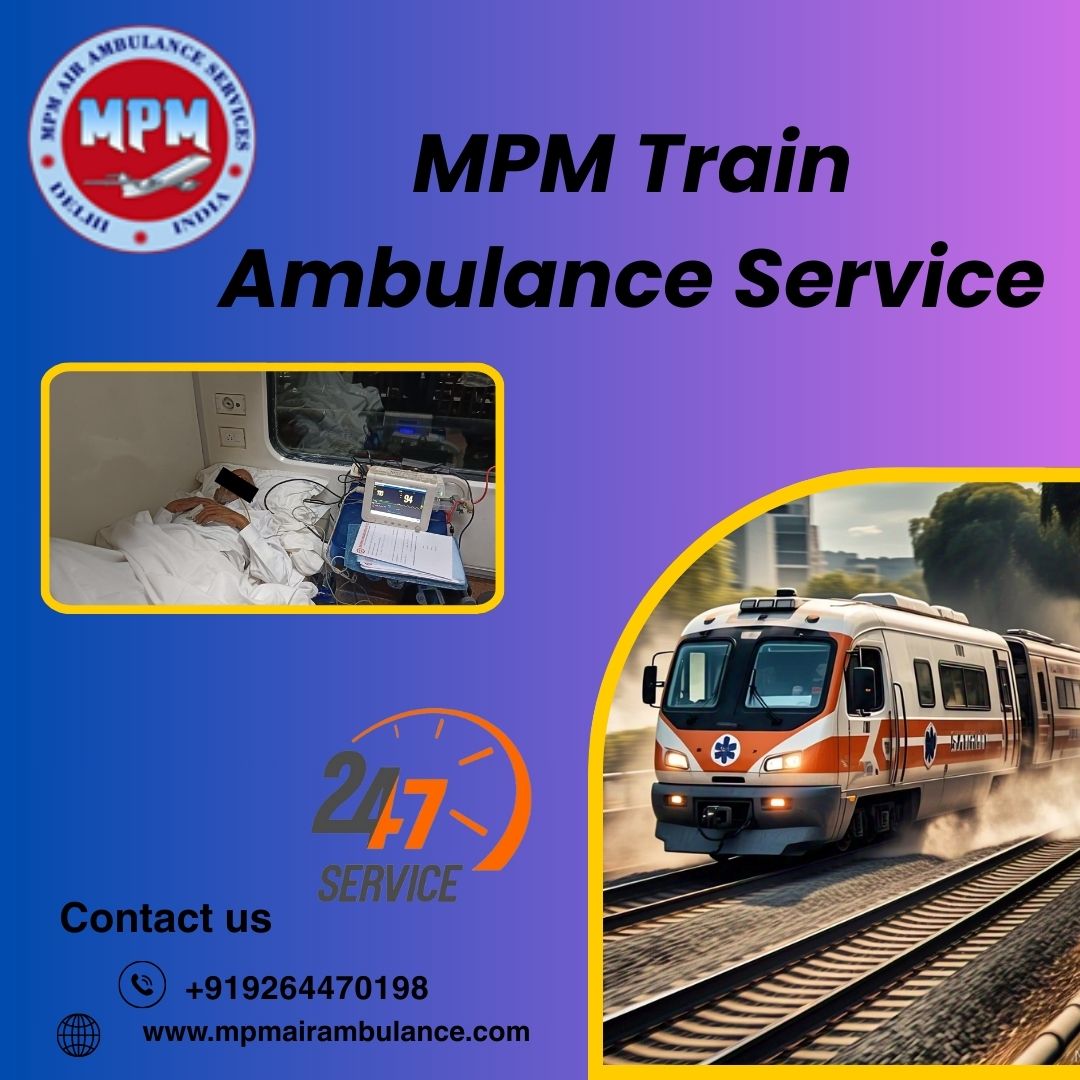 MPM Train Ambulance Services in Jabalpur Patients Received ICU Facilities