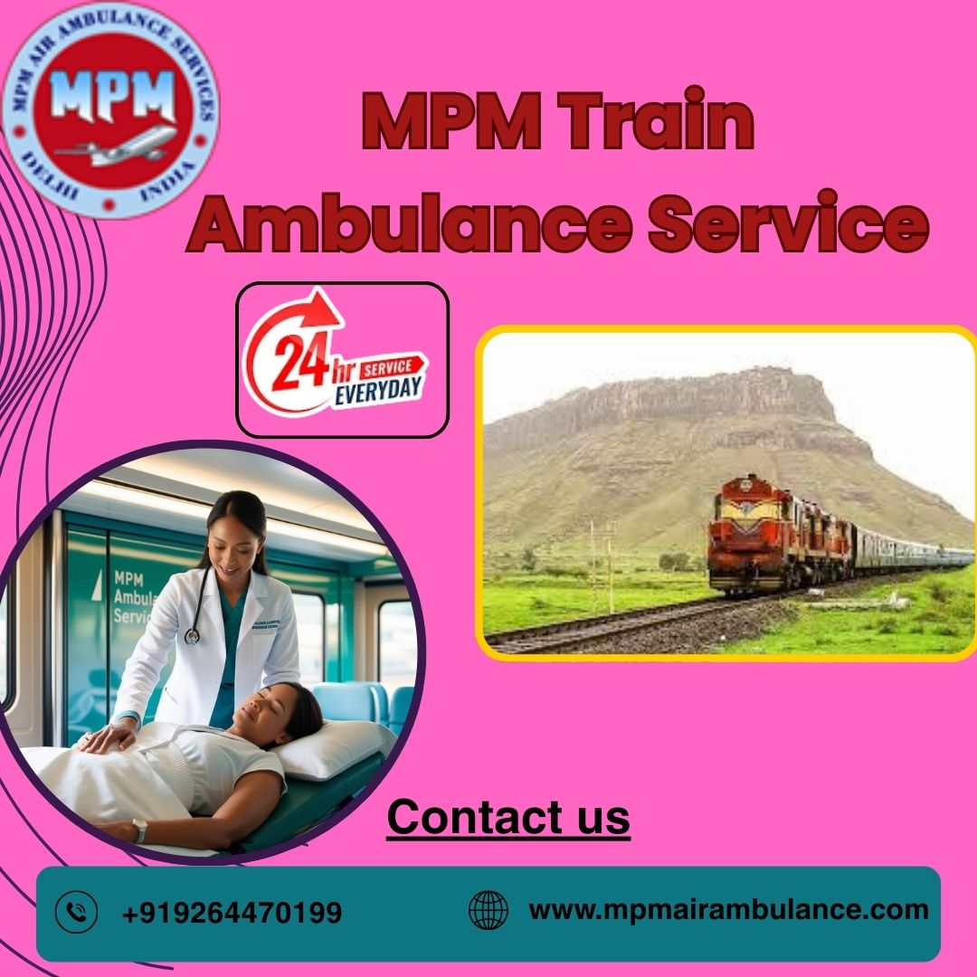 MPM Train Ambulance Paramedic facilities are provided in Darbhanga